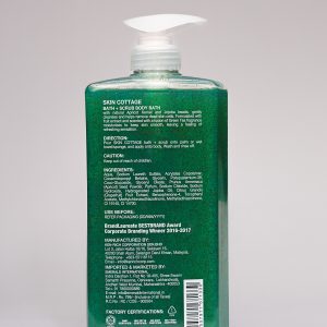 Premium Skin Cottage Green Tea Nature’s Infusion Bath Scrub - Image 2