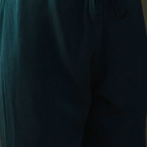 Magenta Floral Embroidered Zari Anarkali Kurta With Trouser & Dupatta - Image 5