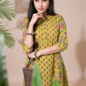 SARSO Ethnic Motifs Printed Kurti (Copy) - Image 6